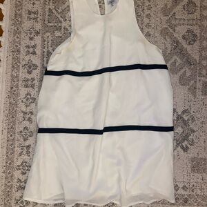 TOBI FLOWY LINED SHIFT DRESS